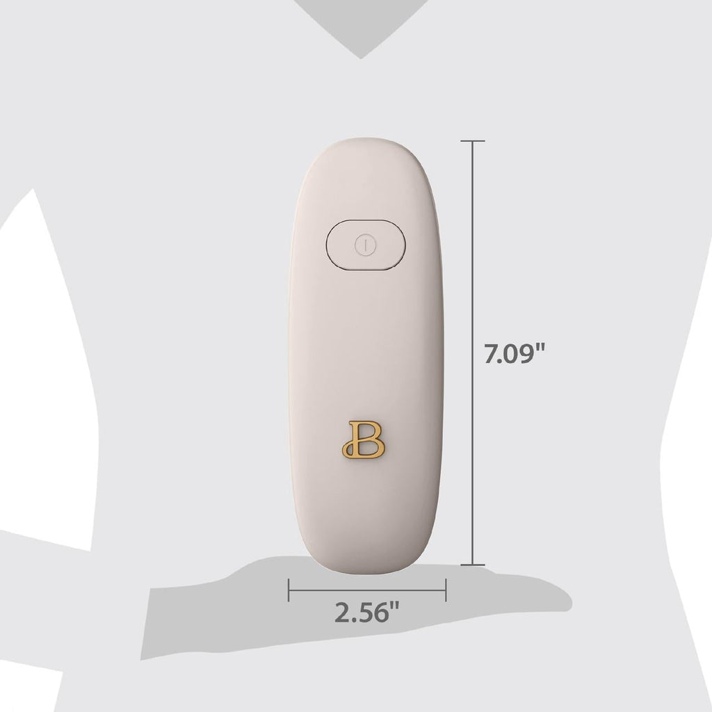 Beautiful Hands-Free Battery Operated Electric Can Opener, Porcini Taupe by Drew Barrymore