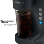 Keurig K-Express Essentials Plus, Iced and Hot Single-Serve K-Cup Pod Coffee Maker, Black