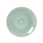 Gibson Home Stonebury 16 Piece Plates and Bowls Assorted Color Dishes - Handpainted Stoneware Dinnerware Set - Service for 4