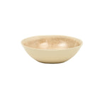 Gibson Home Casper Court 16-Piece Melamine Dinnerware Set – Reactive Glaze Look - Service for - Beige