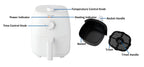 Mainstays 2.2 QT Air Fryer, Arctic White - Automatic Shutoff