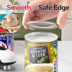 YARRAMATE Electric Can Opener, One-Touch Rechargeable Automatic Can Opener Fits All Cans Sizes-Smooth Edge for Kitchen with Storage Bag Portable for Travel