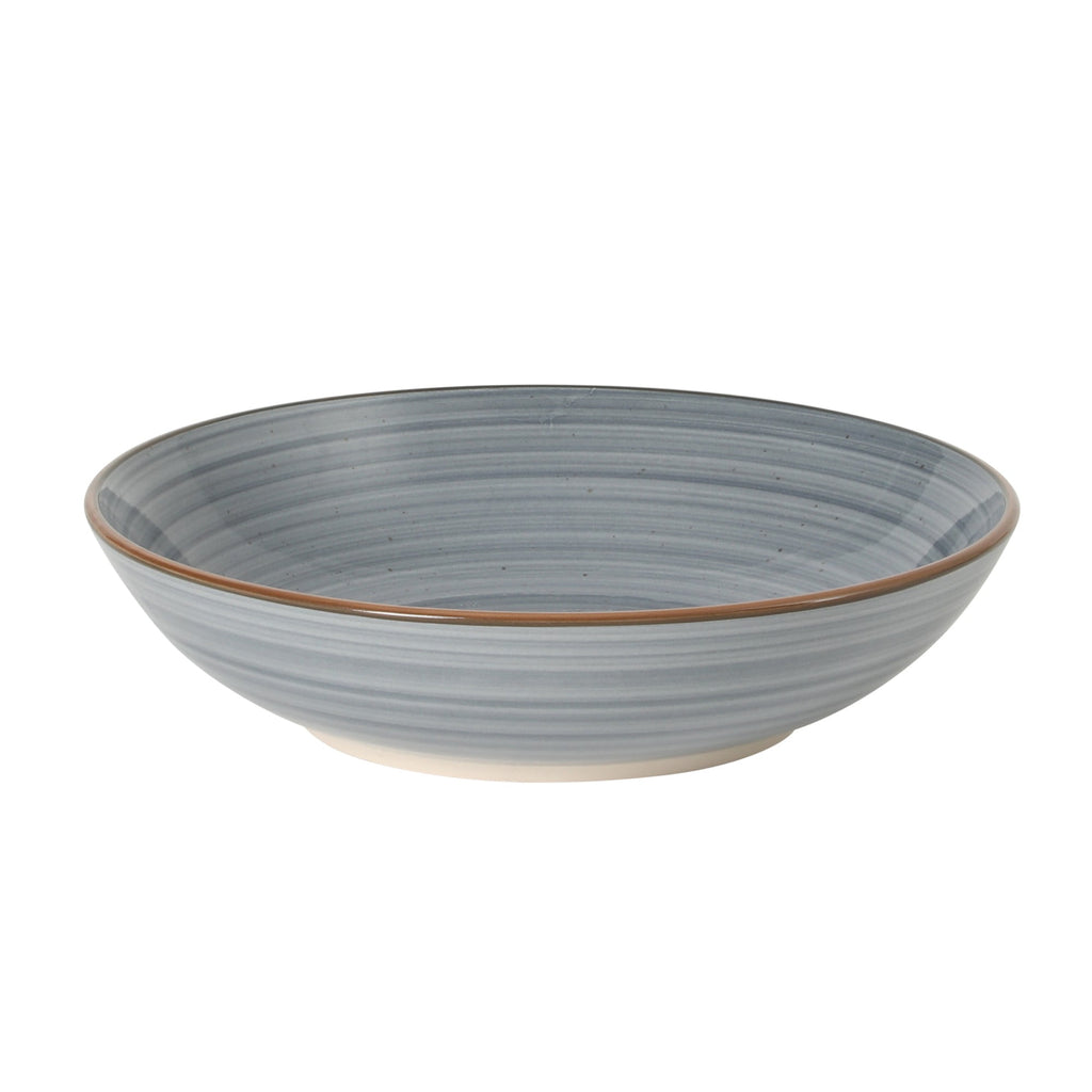 Gibson Home Stonebury 16 Piece Plates and Bowls Assorted Color Dishes - Handpainted Stoneware Dinnerware Set - Service for 4