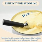 Heated USB Rechargeable Electric Ice Cream Scoop