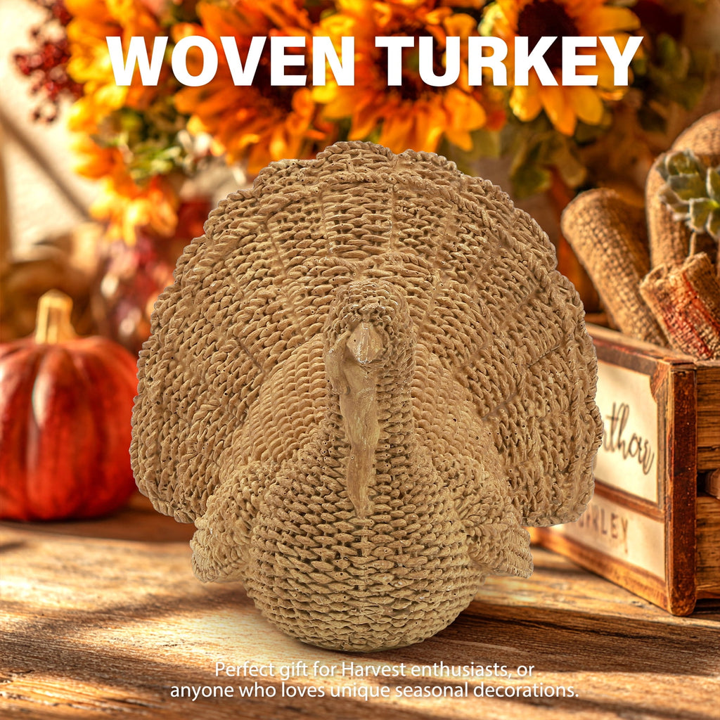 Ayieyill Thanksgiving Turkey Decor, Fall Decorations for Home, Rustic Turkey Thanksgiving Decorations and Fall Table Centerpiece