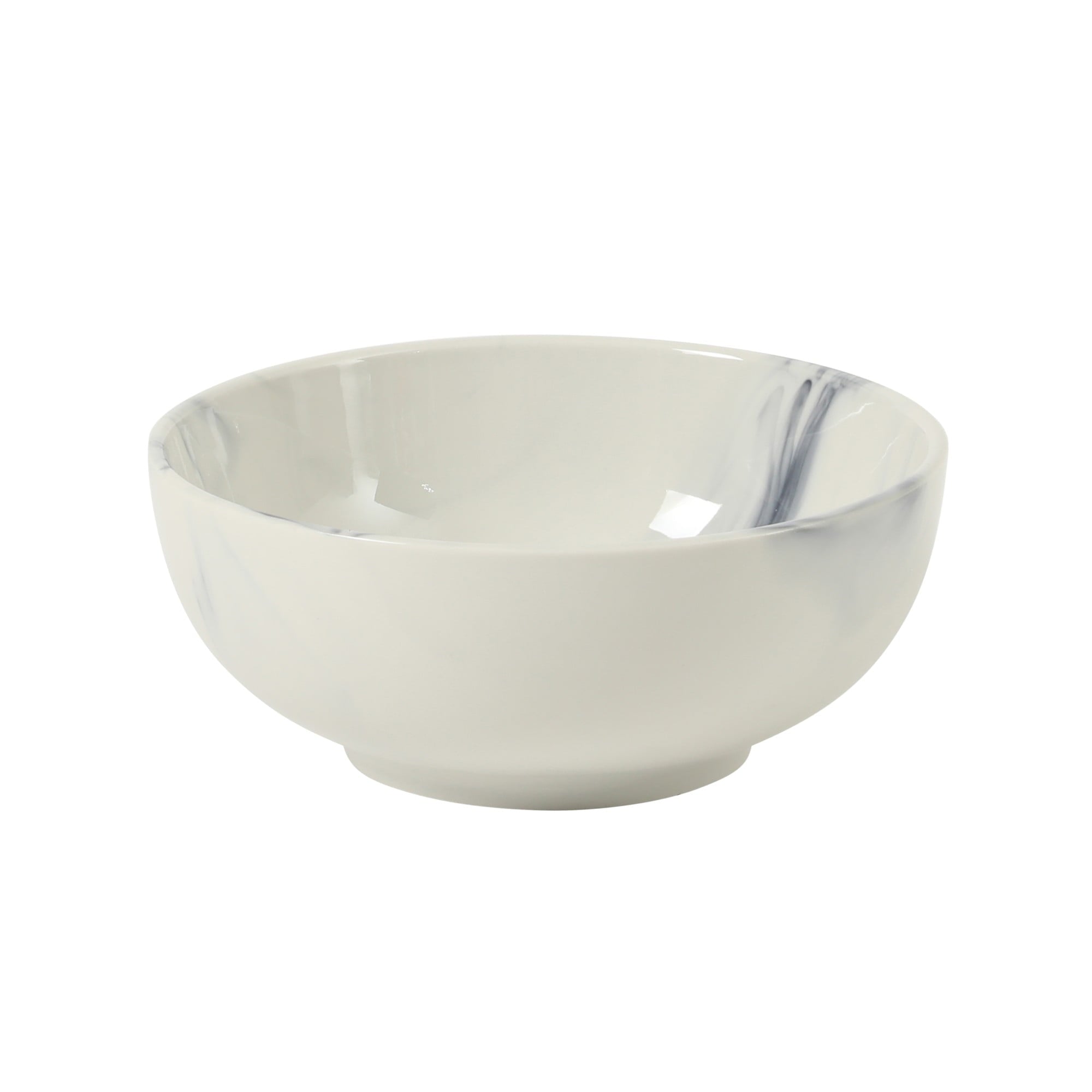 Gibson Home Cloudlight 12 Piece Plates and Bowls Dishes Brown and White - Decorated Porcelain Ceramic Dinnerware Set - Service for 4