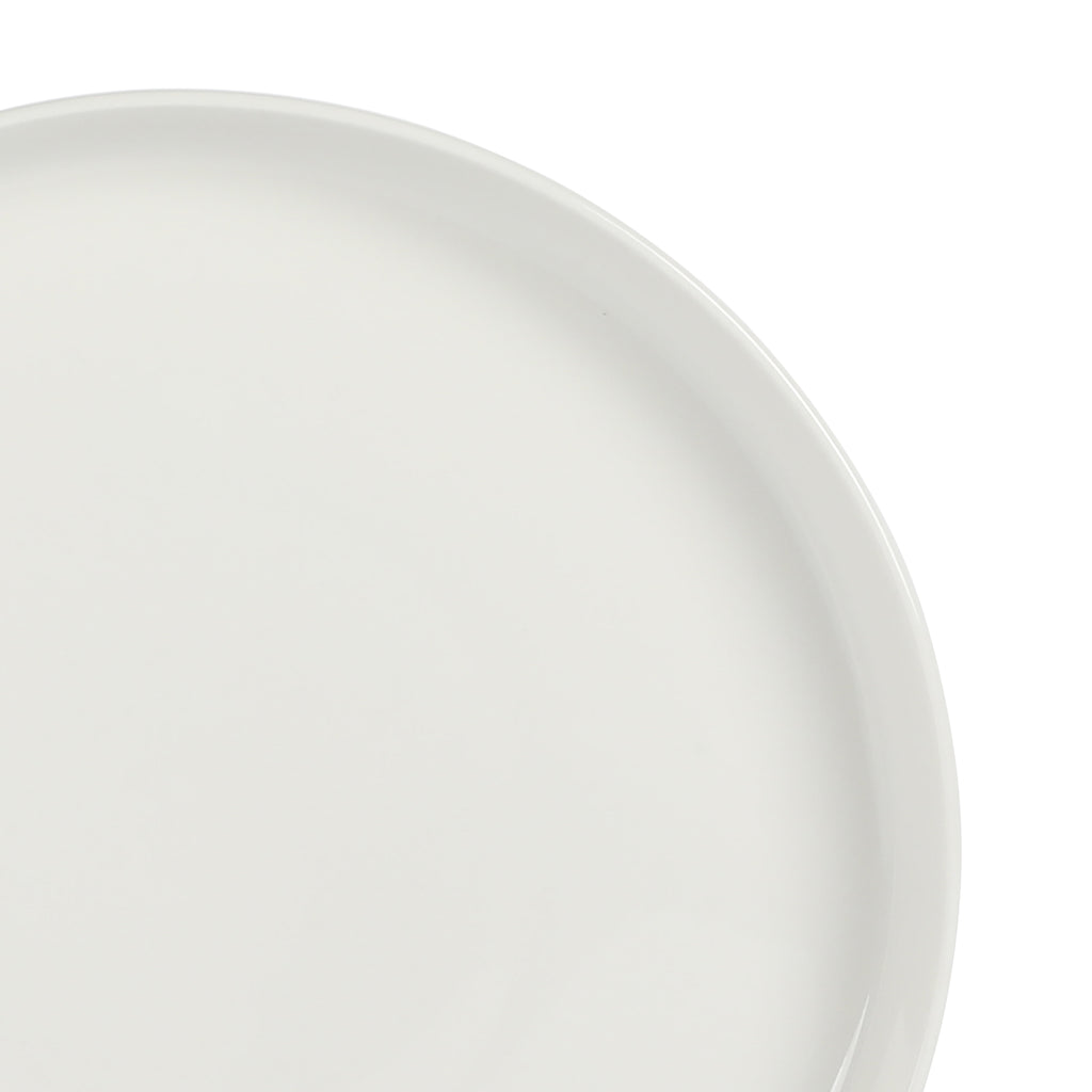 Gibson Home Rothenberg 16-Piece White Fine Ceramic Dinnerware Set