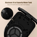 Single Serve Coffee Maker, Programable Single-Serve Brewers, Timer Auto Start/Off, 14 Oz Single Cup Coffee Machine For Ground Coffee, 700W Quick Brewing, Perfect Gifts for Coffee Lovers