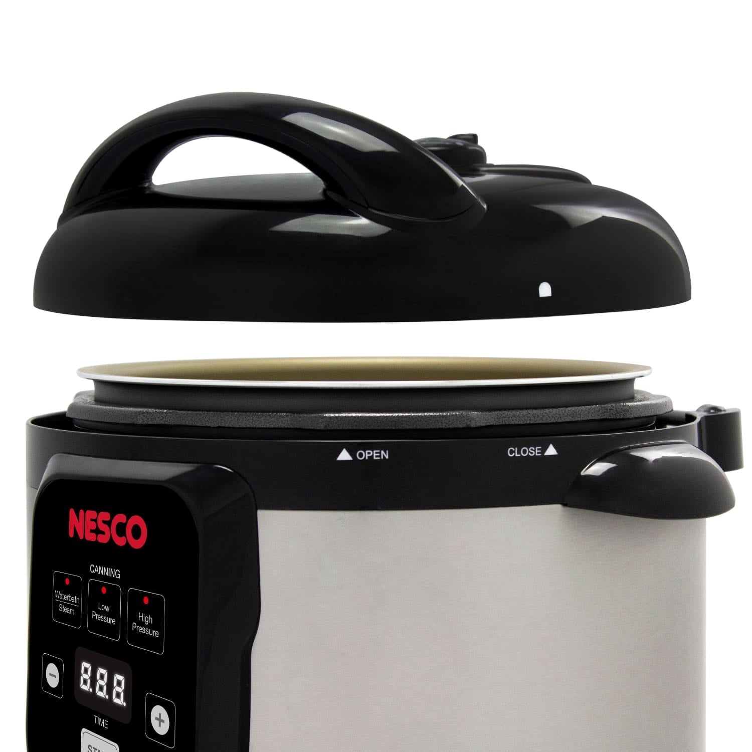 NESCO® 9.5 Quart Electric Pressure Canner, Digital Pressure Cooker and Canning Pot, Equipment for Canning Meat and Vegetables