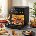 Rocyis Air Fryer Convection Oven with 12-in-1 Multi Function, Visible Window and Touchscreen