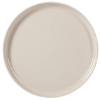 Gibson Home Candy Skies 12 Piece Unbreakable Wheat Straw Melamine Plates and Bowls Dinnerware Set - Outdoor, Camping, & Everyday Use - Matte Exterior/Shiny Interior Taupe Cream