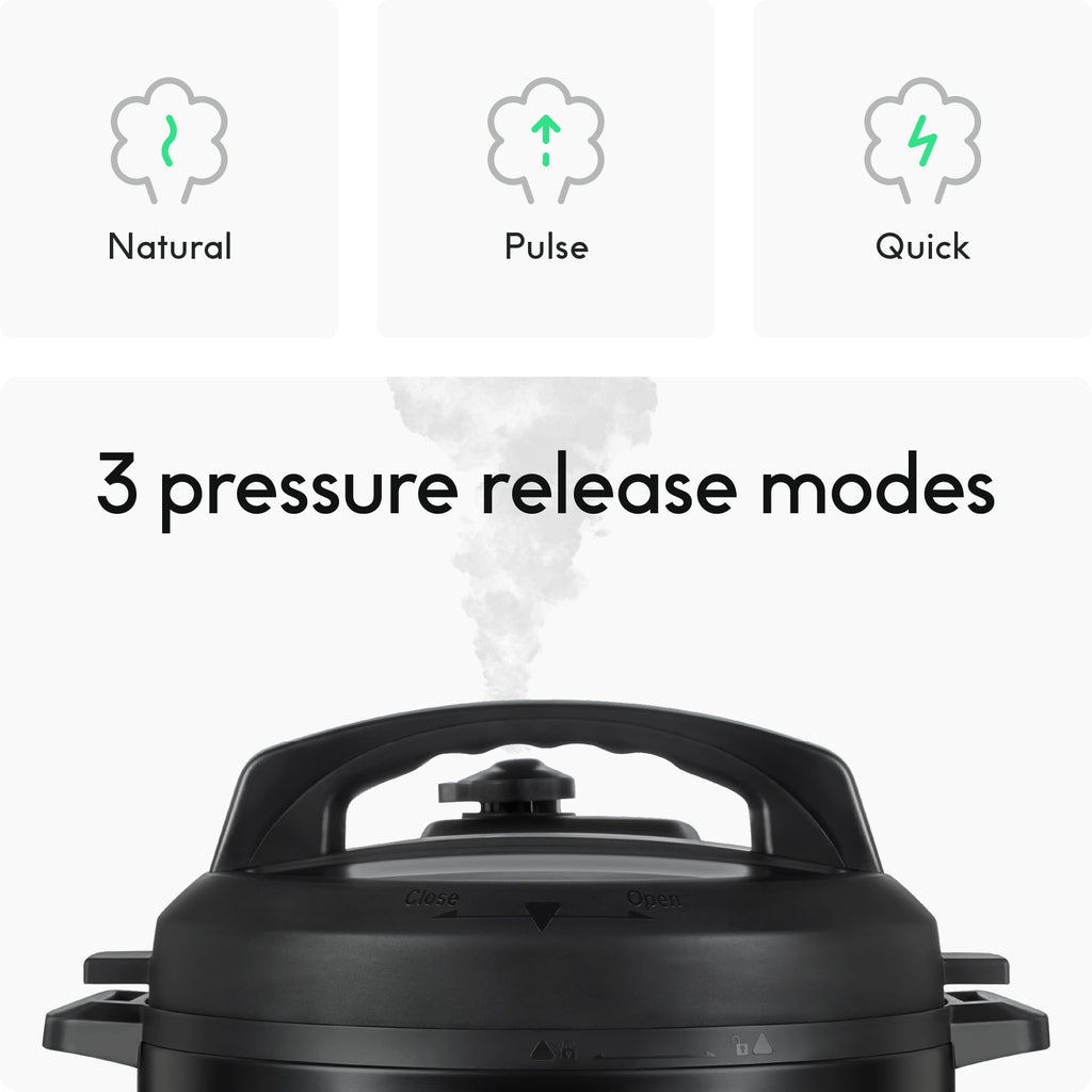 CHEF iQ Multi-Function Smart Cooker w/ 10 Functions and Built-in Scale - Black