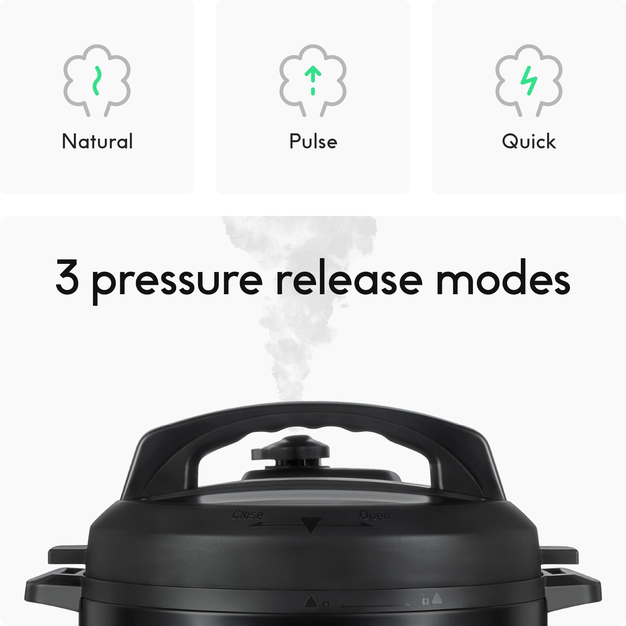 CHEF iQ Multi-Function Smart Cooker w/ 10 Functions and Built-in Scale - Black