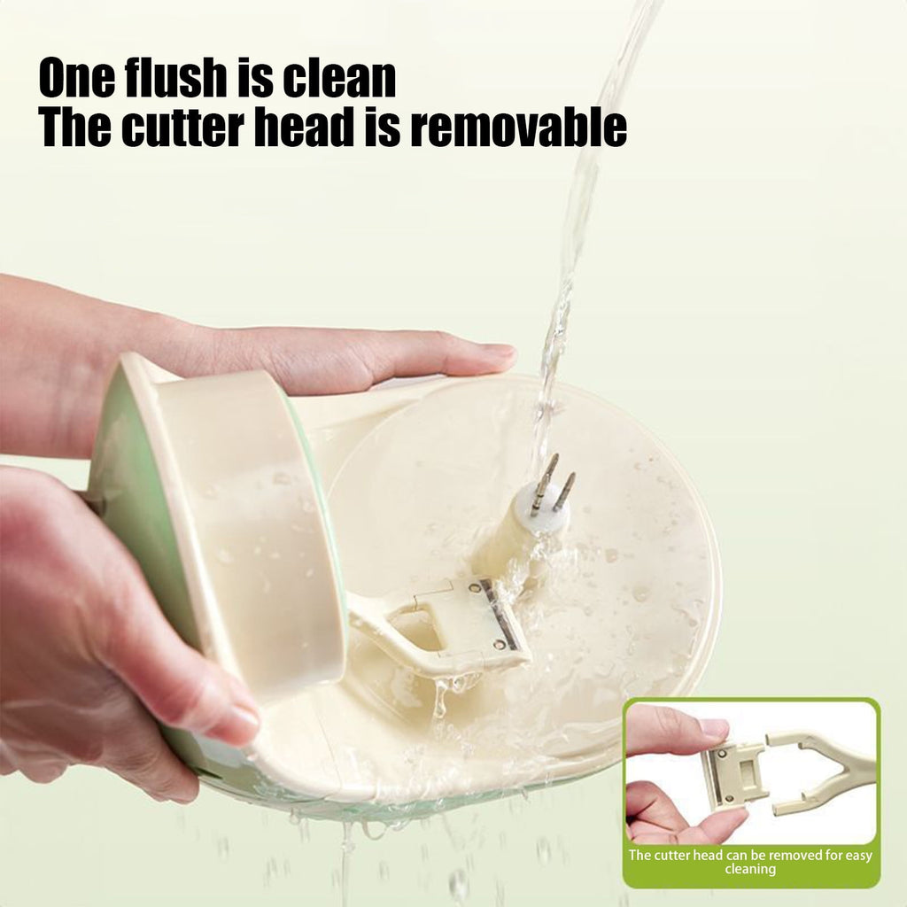 FHBVT Automatic Electric Fruit Peeler Rechargeable Vegetable Skin Remover USB Charging Waterproof Kitchen Tool Apple Potato Cutter Smart Peeling Machine For Home Cooking Food Preparation