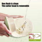 FHBVT Automatic Electric Fruit Peeler Rechargeable Vegetable Skin Remover USB Charging Waterproof Kitchen Tool Apple Potato Cutter Smart Peeling Machine For Home Cooking Food Preparation