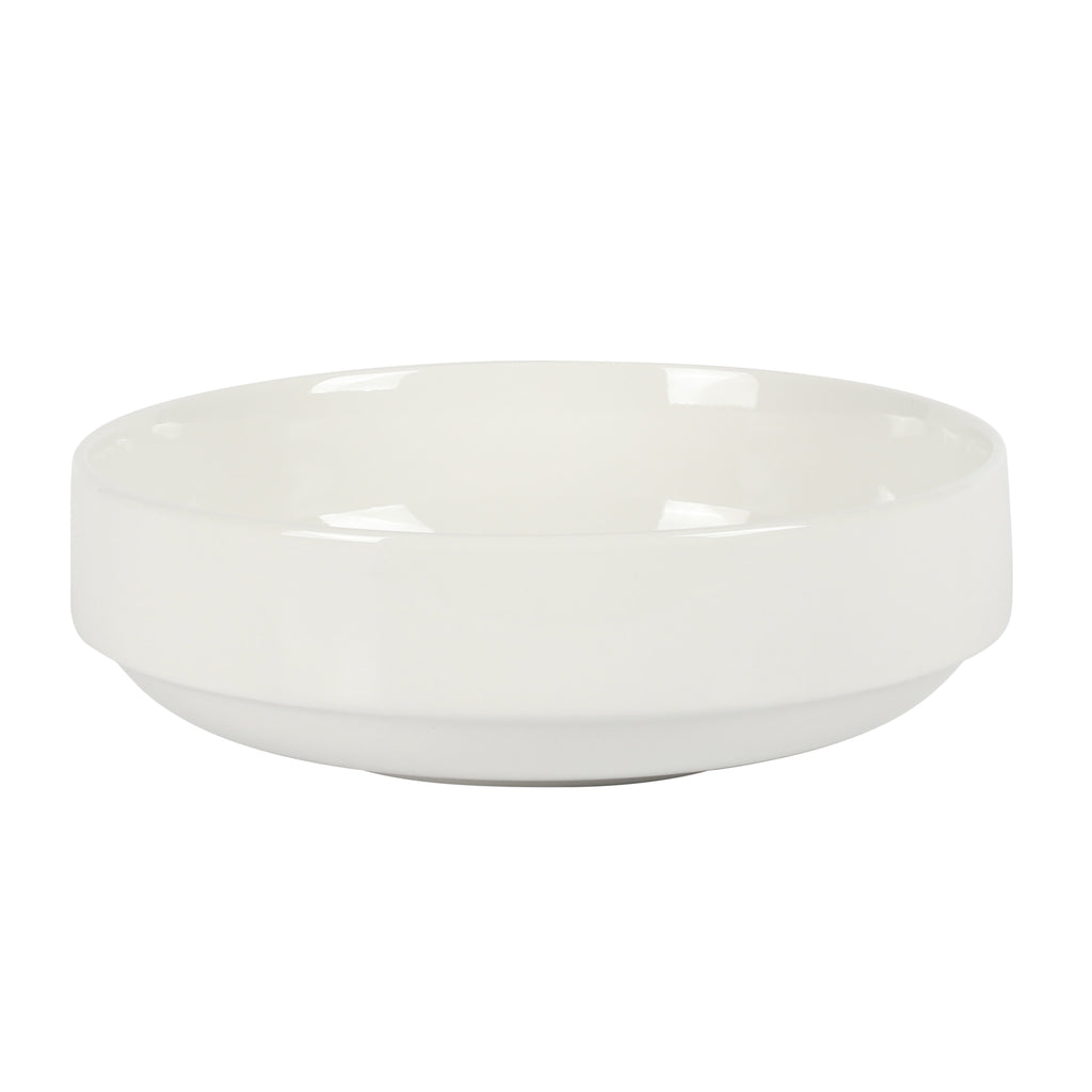 Gibson Home Rothenberg 16-Piece White Fine Ceramic Dinnerware Set