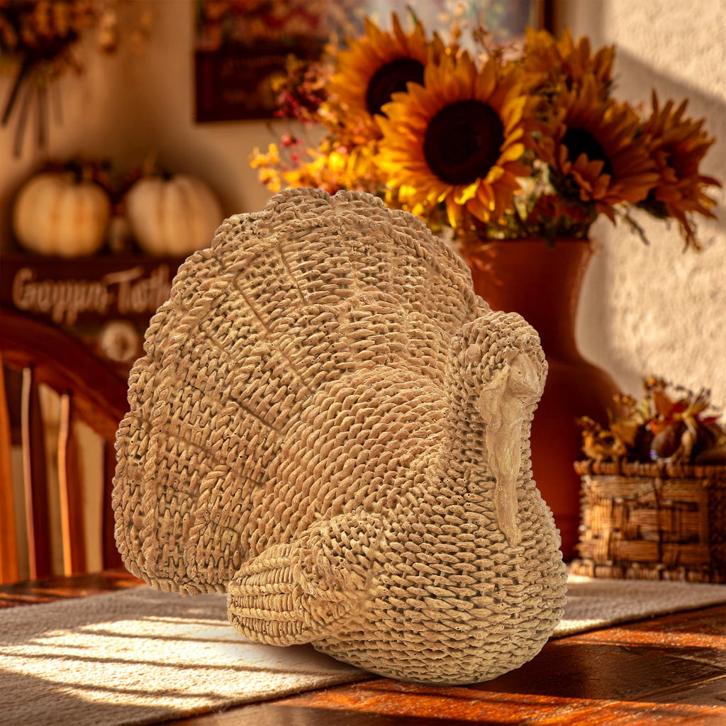 Ayieyill Thanksgiving Turkey Decor, Fall Decorations for Home, Rustic Turkey Thanksgiving Decorations and Fall Table Centerpiece