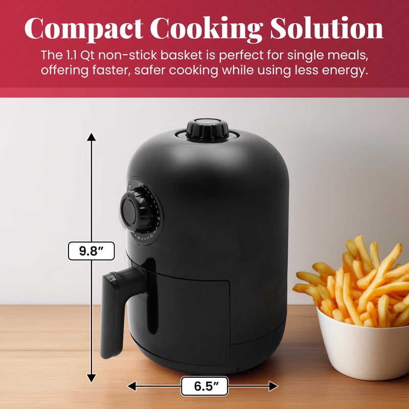 Elite Cuisine APET5211 1Qt Compact Air Fryer