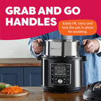 Instant Pot Pro 6-Quart Electric Pressure Cooker, 10-in-1 Slow Cooker, Rice/Grain Cooker, Steamer, Sauté, Sous Vide, Yogurt Maker, Sterilizer and Warmer