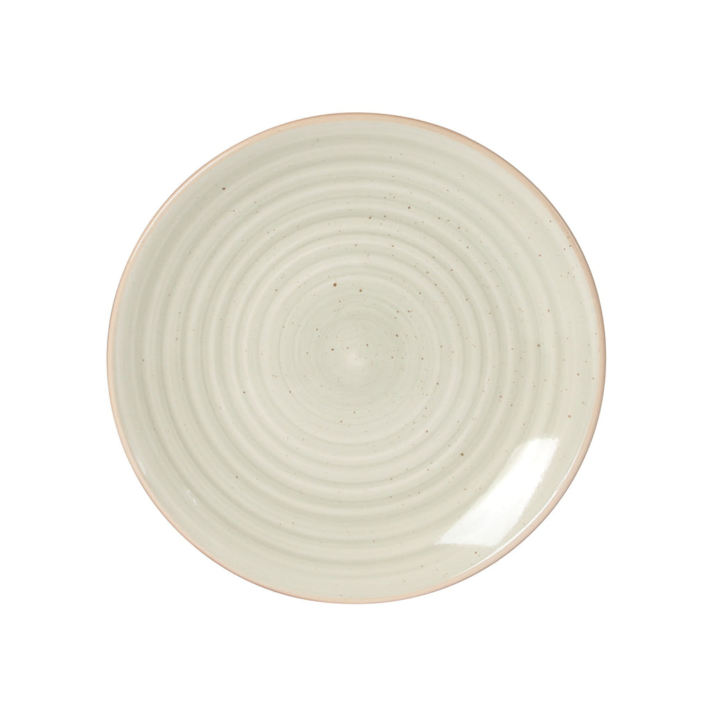 Gibson Home Stonebury 16 Piece Plates and Bowls Assorted Color Dishes - Handpainted Stoneware Dinnerware Set - Service for 4