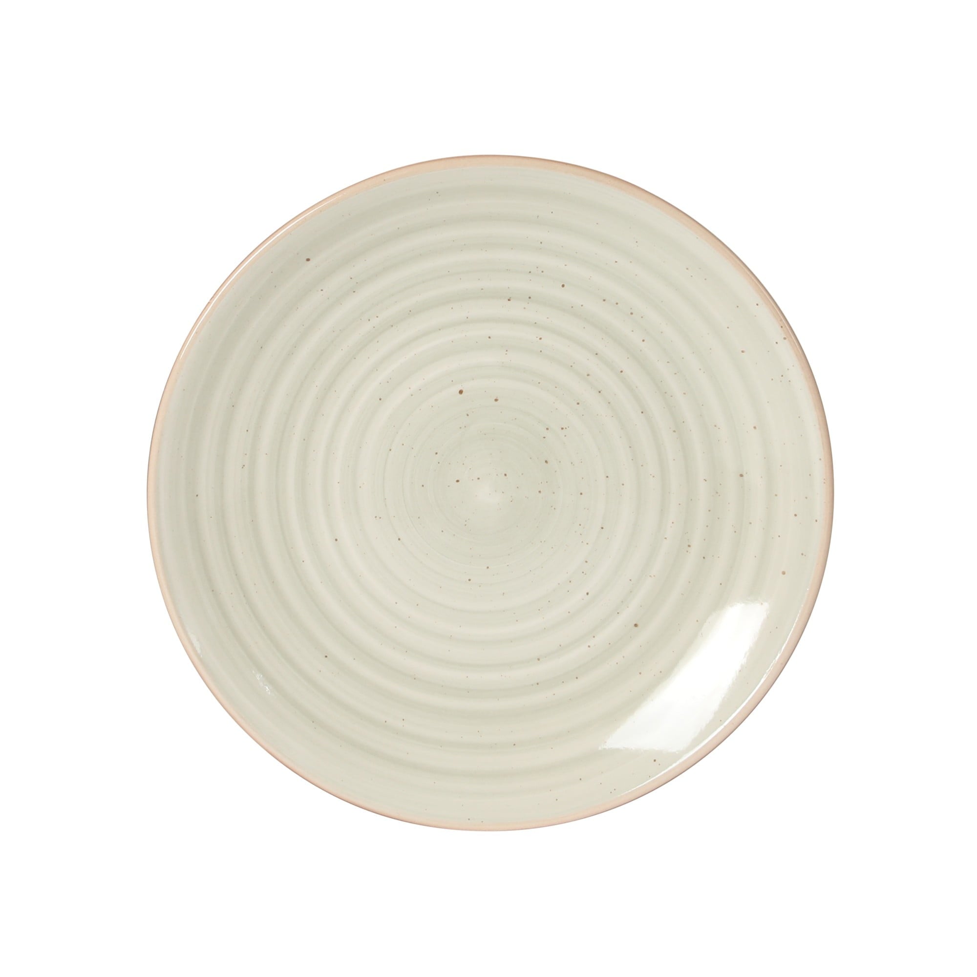 Gibson Home Stonebury 16 Piece Plates and Bowls Assorted Color Dishes - Handpainted Stoneware Dinnerware Set - Service for 4