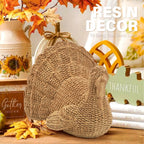 Ayieyill Thanksgiving Turkey Decor, Fall Decorations for Home, Rustic Turkey Thanksgiving Decorations and Fall Table Centerpiece