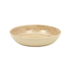 Gibson Home Casper Court 16-Piece Melamine Dinnerware Set – Reactive Glaze Look - Service for - Beige