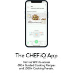CHEF iQ Multi-Function Smart Cooker w/ 10 Functions and Built-in Scale - Black