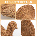 Ayieyill Thanksgiving Turkey Decor, Fall Decorations for Home, Rustic Turkey Thanksgiving Decorations and Fall Table Centerpiece