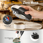 Electric Can Opener, One-Touch Automatic, Cordless Rechargeable, Hands-Free Kitchen Gadget, Smooth Edge Cutter