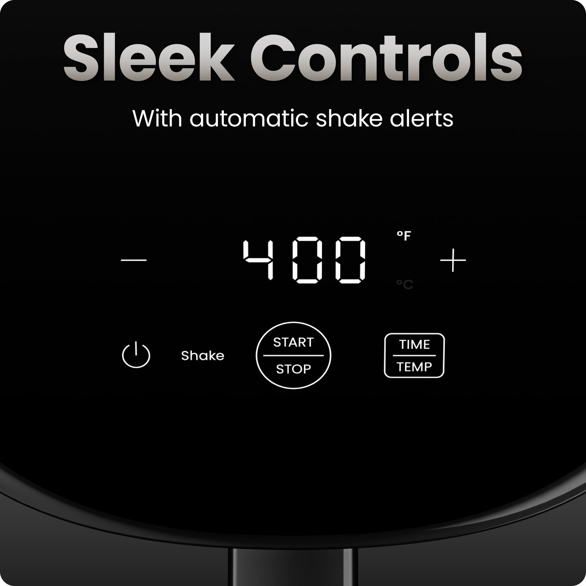 Chefman TurboFry 2-Quart Digital Air Fryer, Compact Design for Quick Meals, Dishwasher-Safe – Black