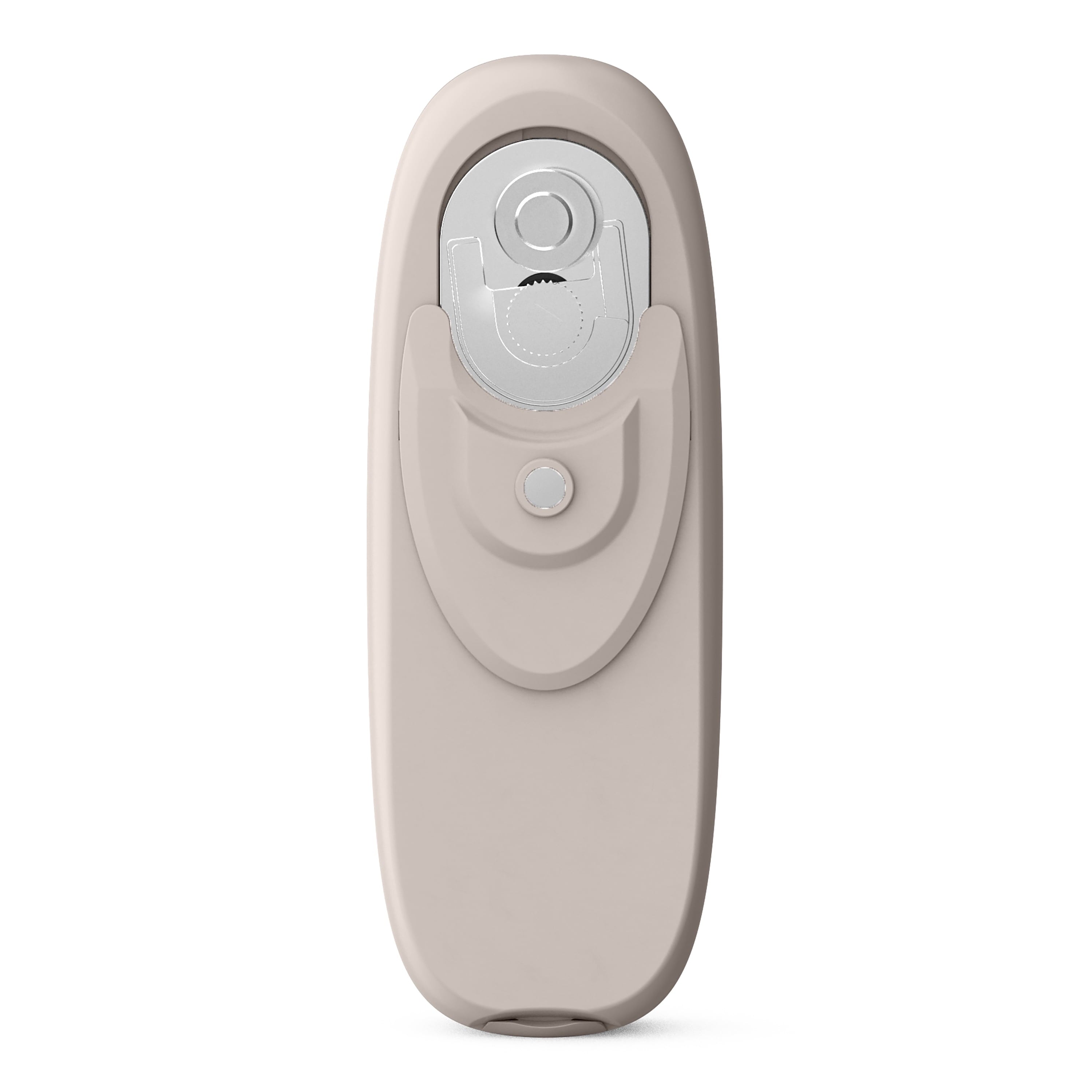 Beautiful Hands-Free Battery Operated Electric Can Opener, Porcini Taupe by Drew Barrymore