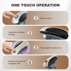 Moreblue One-Touch Automatic Electric Can Opener, USB-C Rechargeable Can Opener Smooth Edge, Hands-Free Countertop Electric Can Opener for Seniors, Arthritis, Weak Hands, Kitchen Gadget Gift