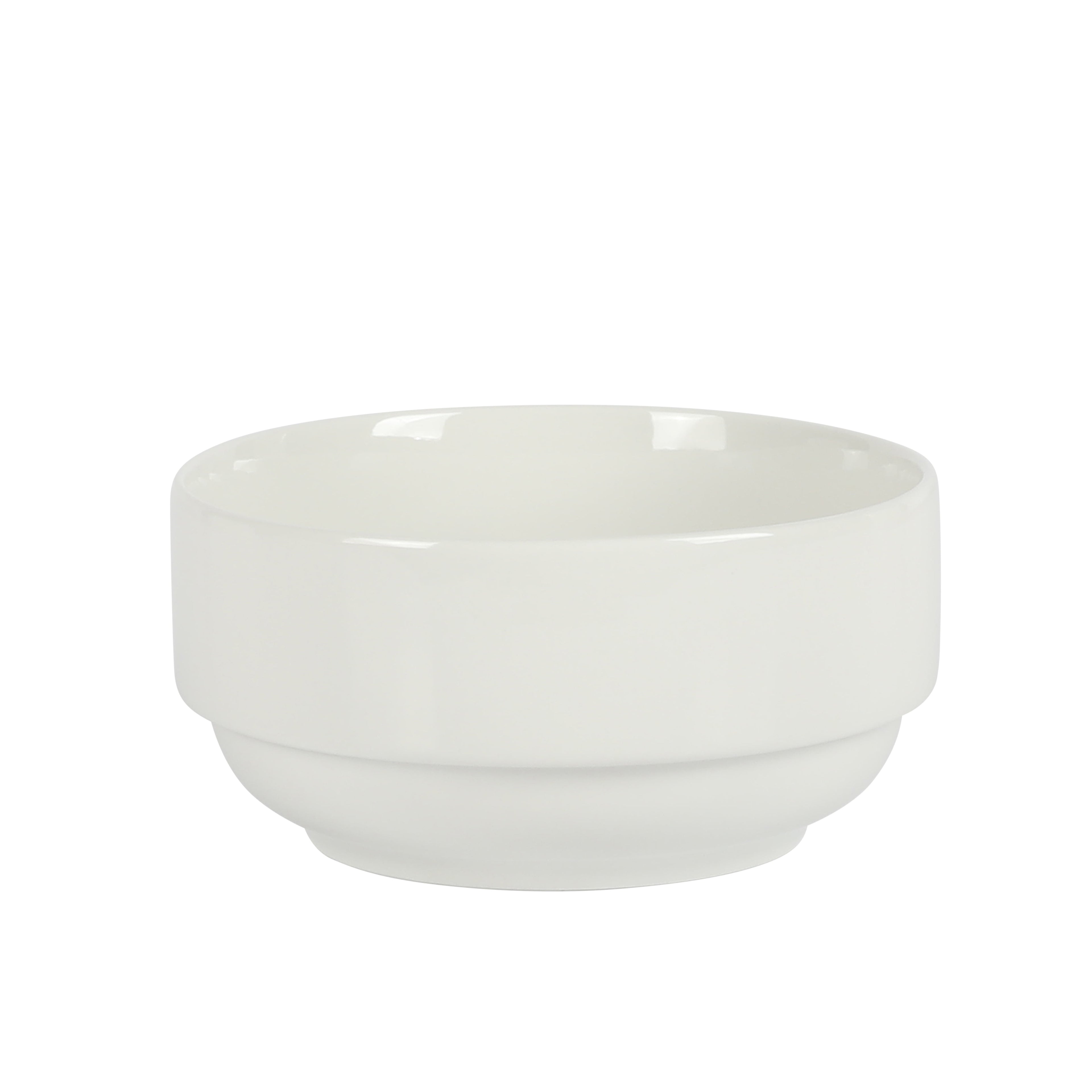 Gibson Home Rothenberg 16-Piece White Fine Ceramic Dinnerware Set