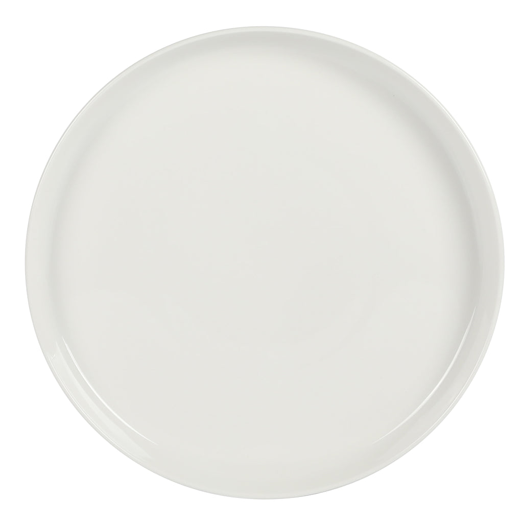Gibson Home Rothenberg 16-Piece White Fine Ceramic Dinnerware Set
