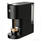 Sanerto Single Serve Coffee Maker Compatible with K Cup Capsules & Grounds,6-12oz Cup Size,1000W 120V, Black