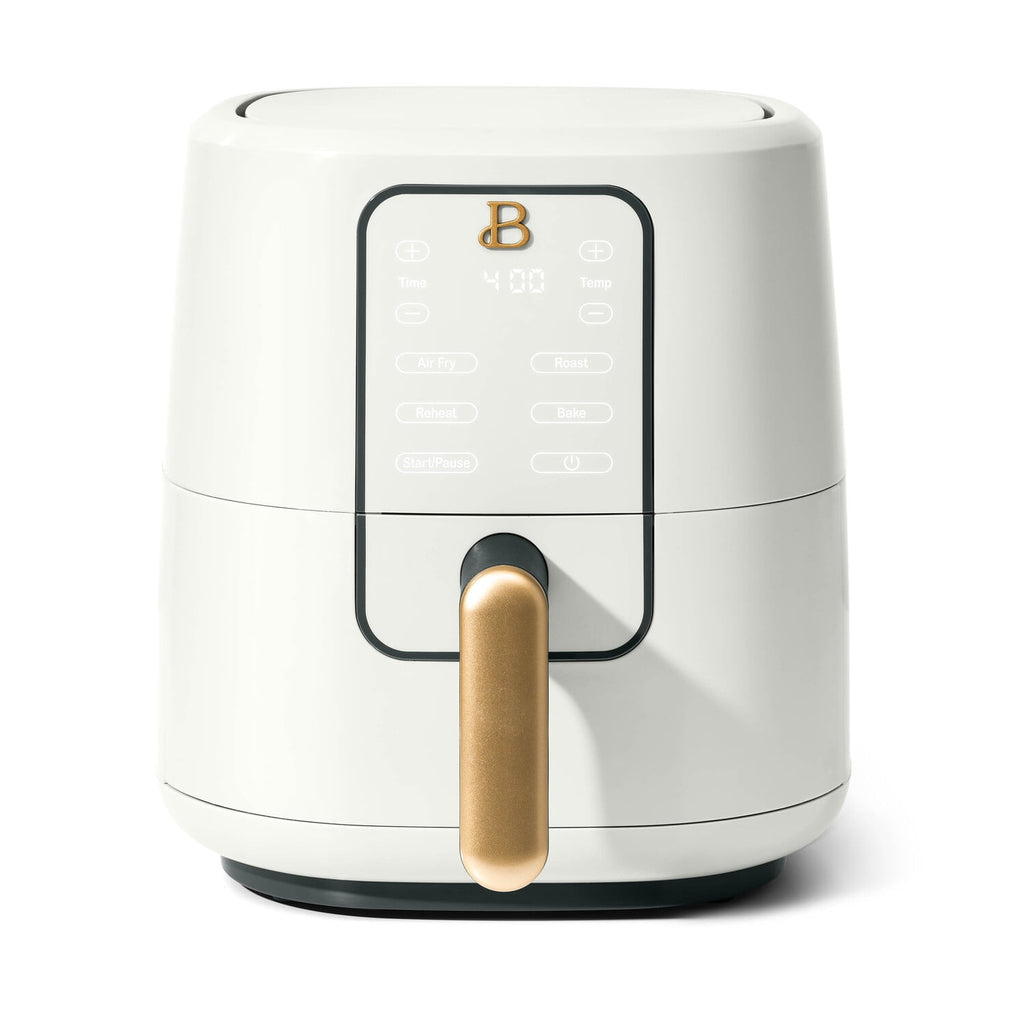 Beautiful 3QT Air Fryer with TurboCrisp Technology, White Icing by Drew Barrymore