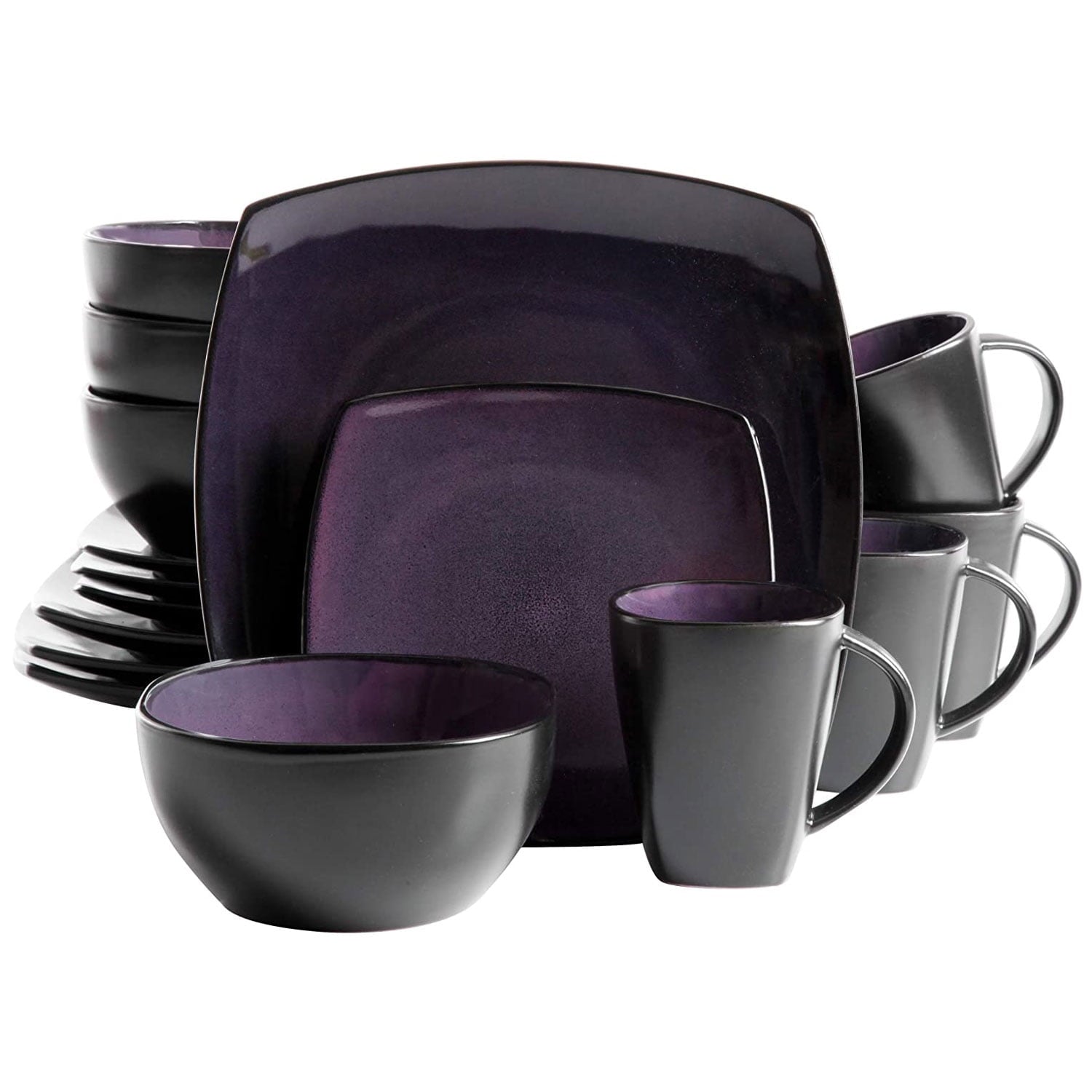 Pastry Reside Home Modern Stoneware Dinner Plates - Dinnerware Set