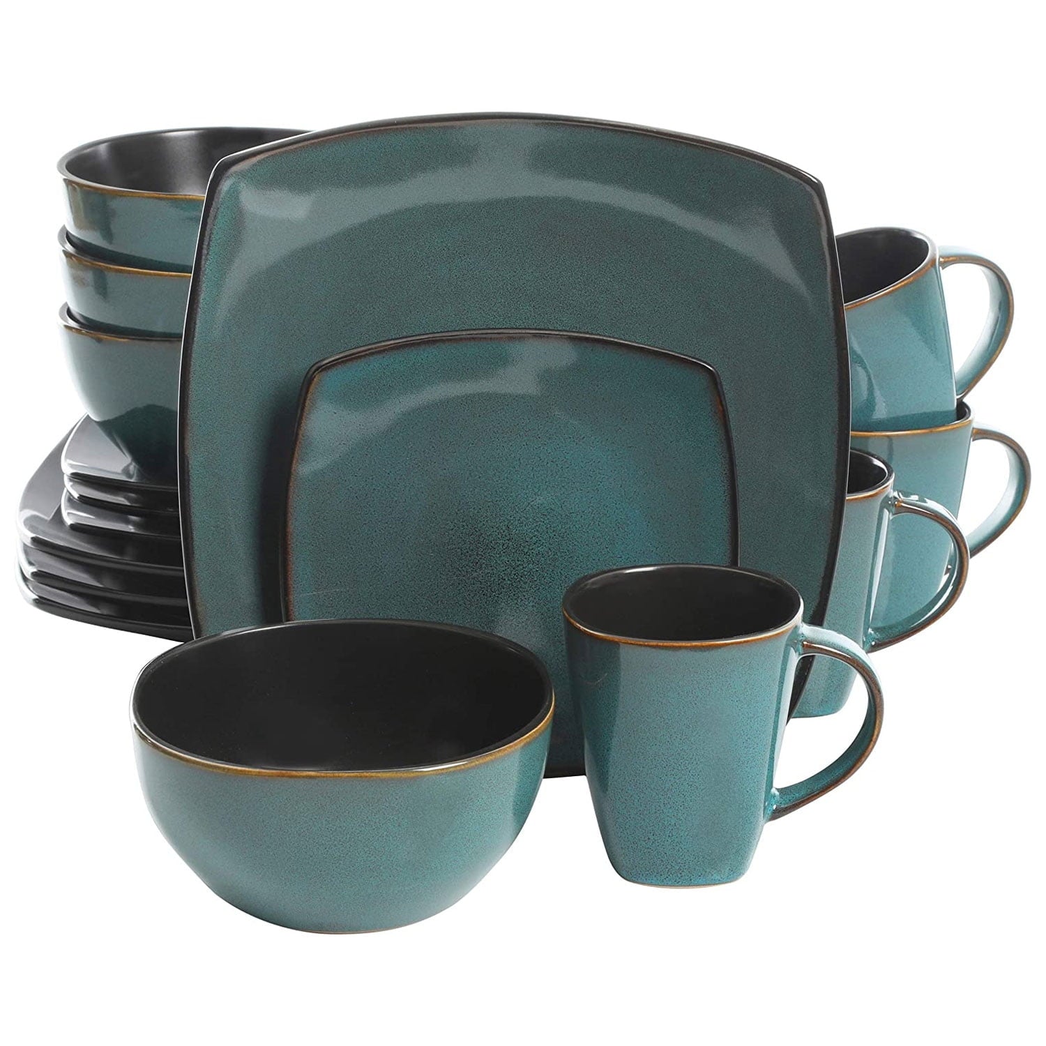 Pastry Reside Home Modern Stoneware Dinner Plates - Dinnerware Set