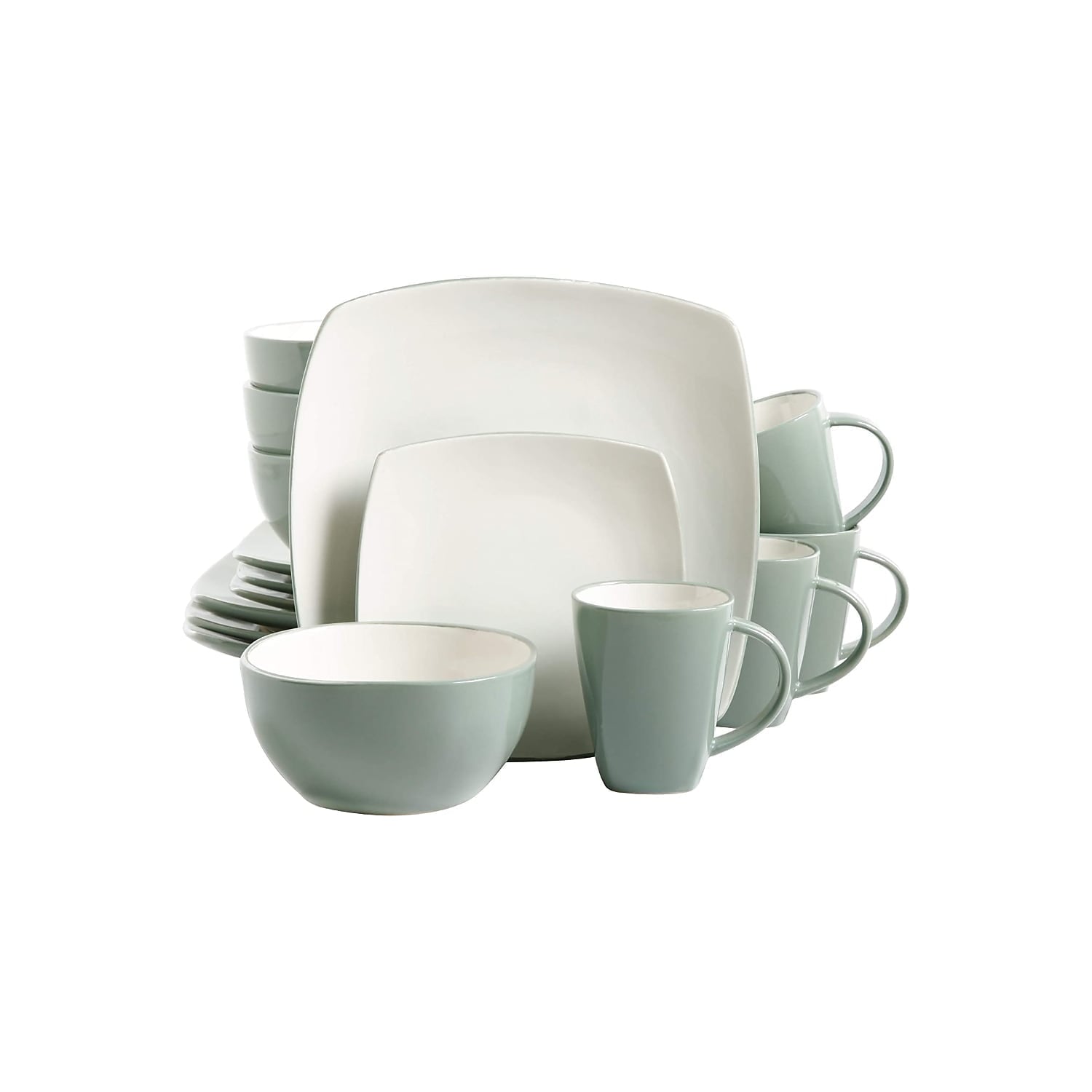 Pastry Reside Home Modern Stoneware Dinner Plates - Dinnerware Set