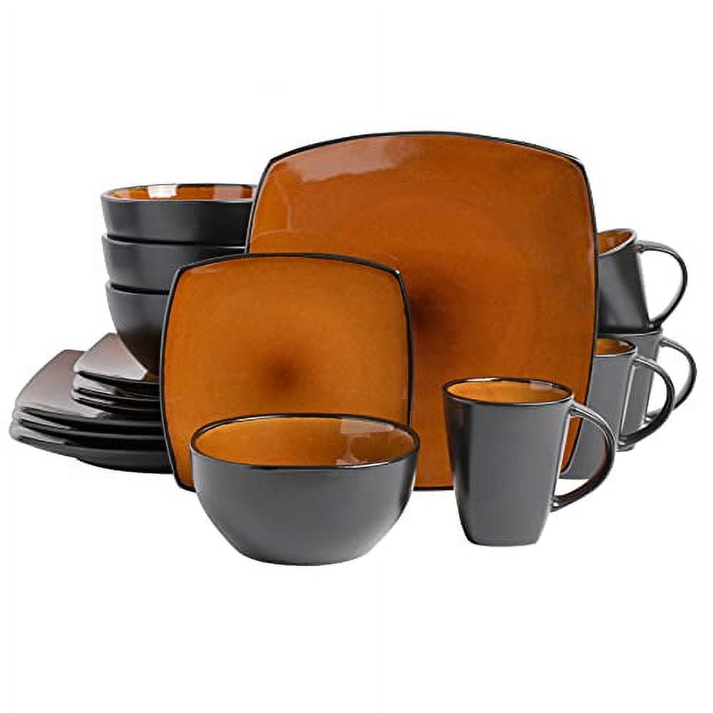 Pastry Reside Home Modern Stoneware Dinner Plates - Dinnerware Set