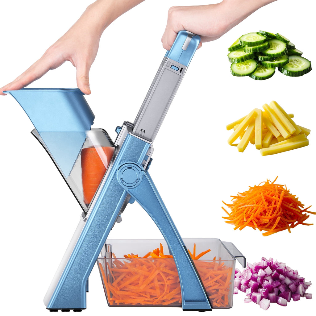 Pastry Reside FOR ALL 5-in-1 Vegetable Slicer with Container - Vegetable Slicer
