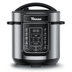 TINANA 6 Qt Electric Pressure Cooker 9-in-1, 14 Presets Instant Multi-Function Pot, Slow Cooker, Rice Cooker, Cake Maker, Non-Stick, Stainless Steel