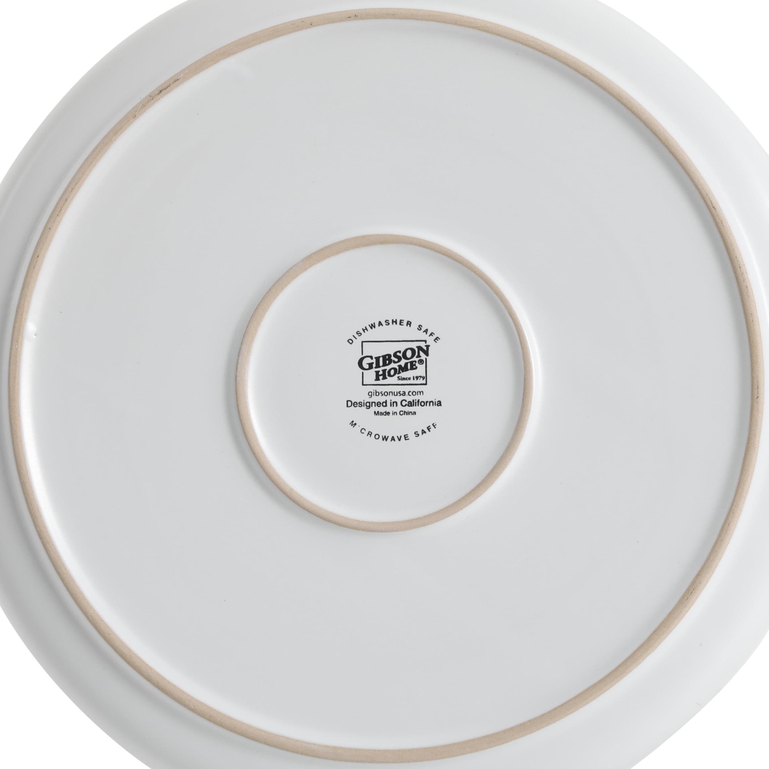Gibson Home Everyday Essential White Dinnerware Set, 12-Piece Set