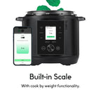CHEF iQ Multi-Function Smart Cooker w/ 10 Functions and Built-in Scale - Black