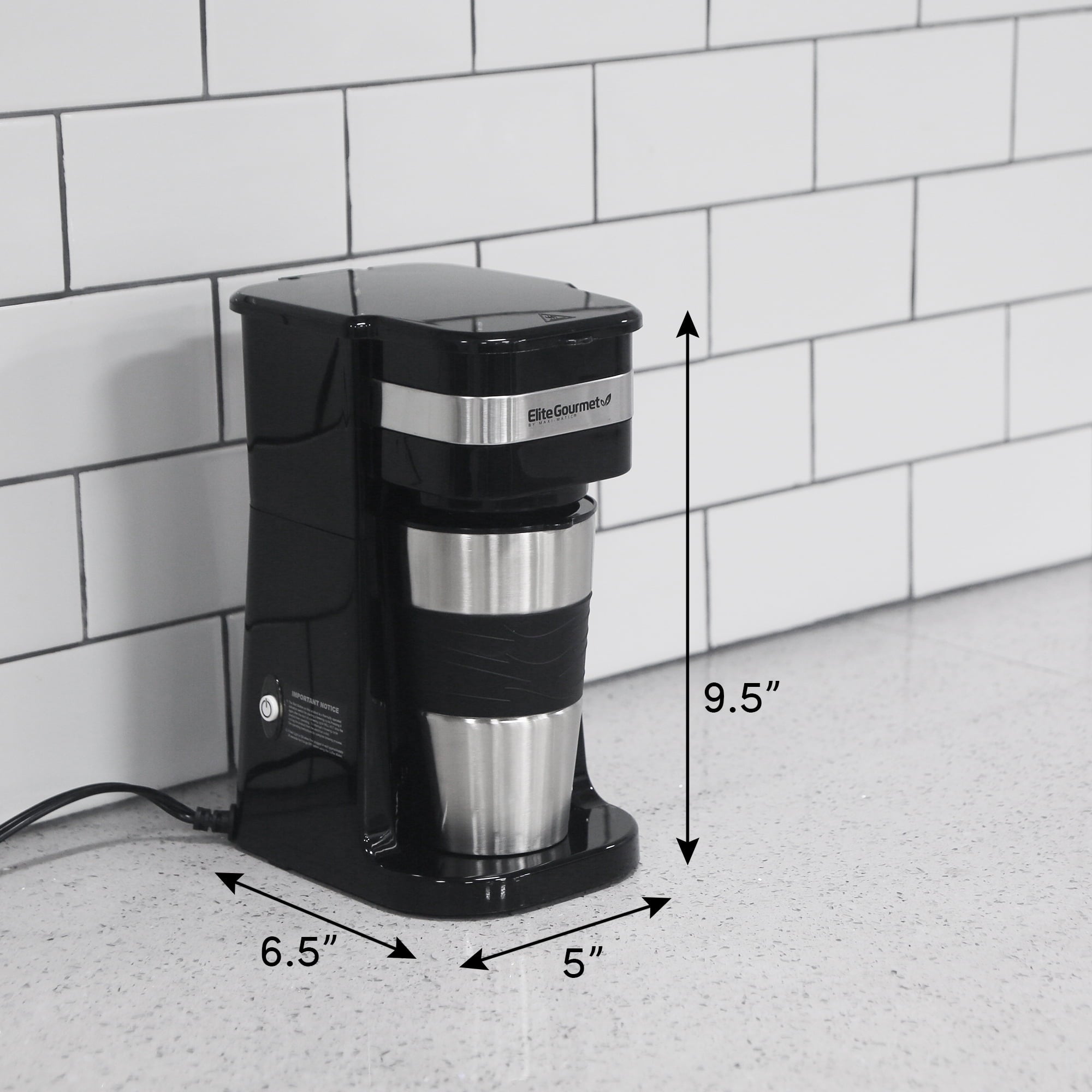 Elite Gourmet Single Serve Coffee Maker