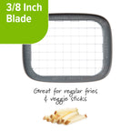 Prep Solutions 3-in-1 Deluxe French Fry Cutter