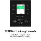 CHEF iQ Multi-Function Smart Cooker w/ 10 Functions and Built-in Scale - Black