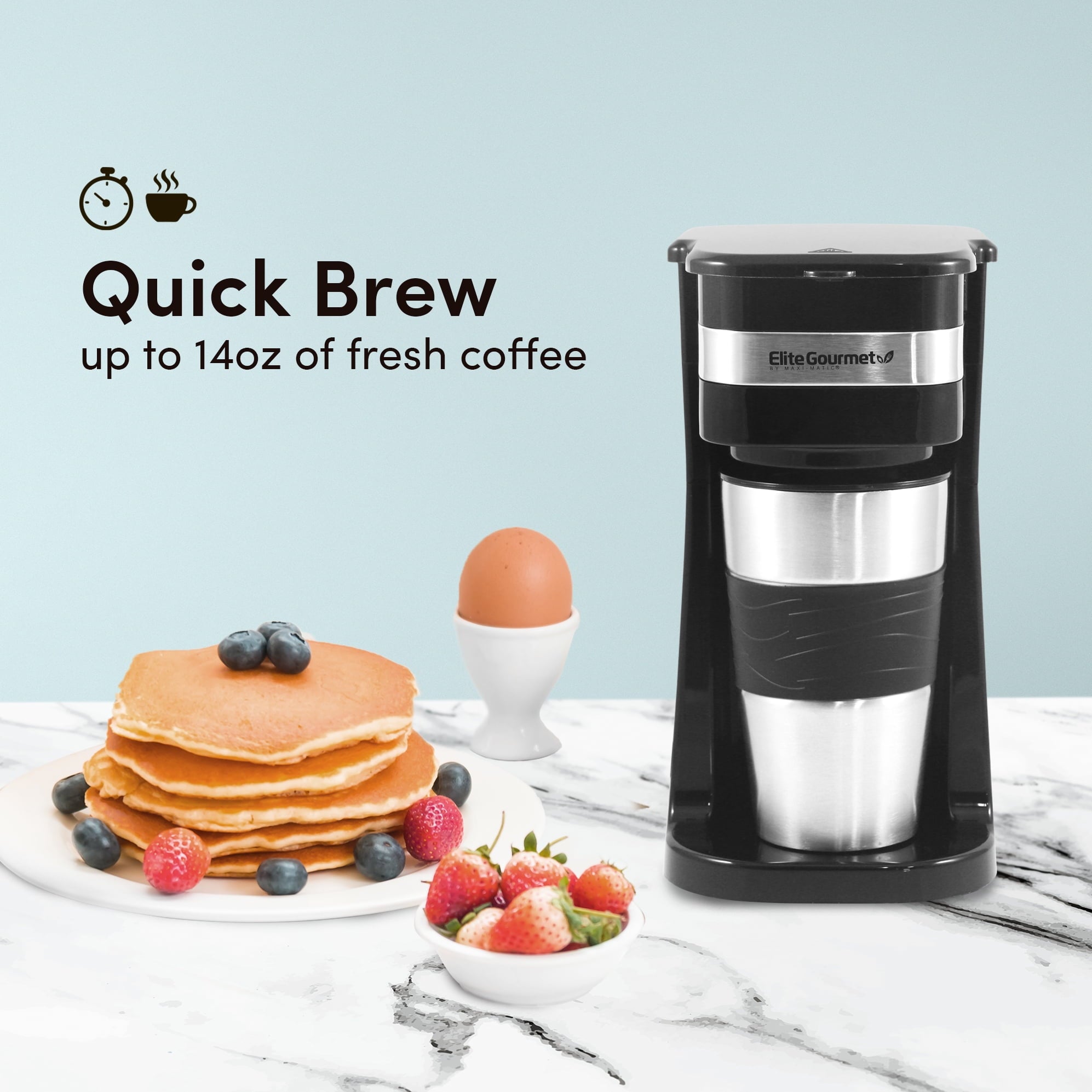 Elite Gourmet Single Serve Coffee Maker