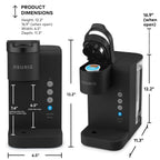 Keurig K-Express Essentials Plus, Iced and Hot Single-Serve K-Cup Pod Coffee Maker, Black